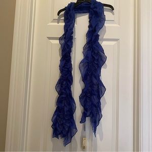 Kate Landry Blue Acrylic Scarf